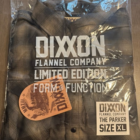 DIXXON Other - DIXXON The Parker Flannel men’s XL BNIB